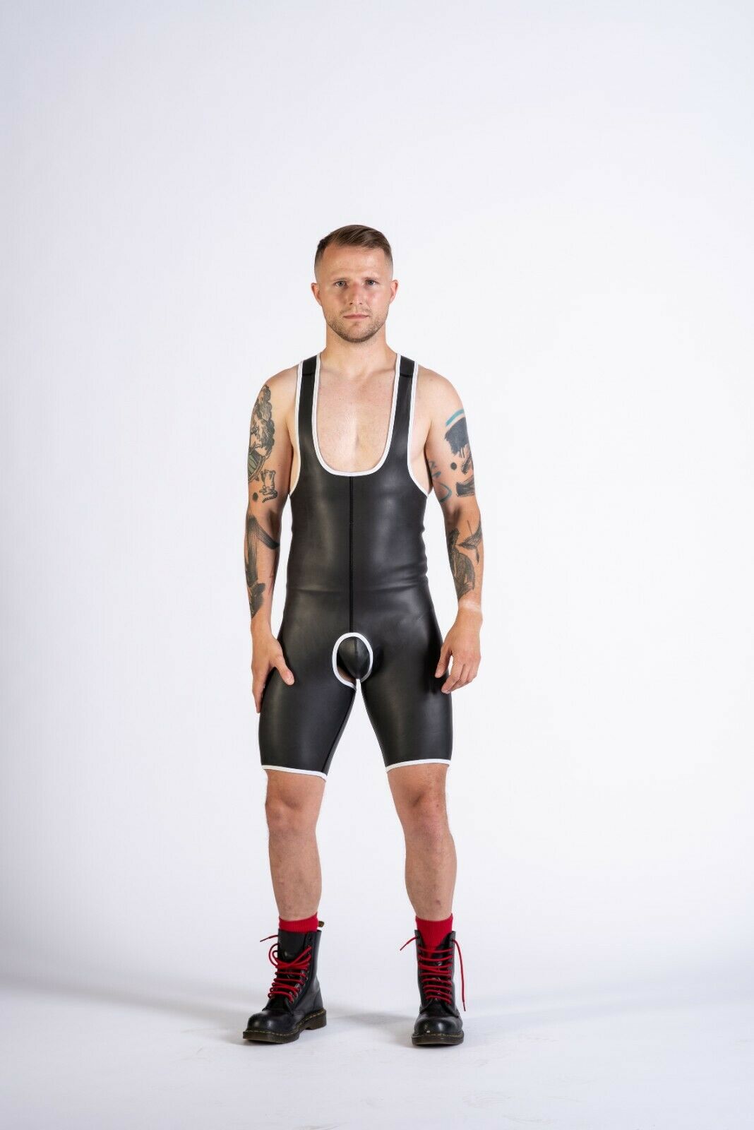 Wrestler 1  Herren RV im Schritt   M Schwarz